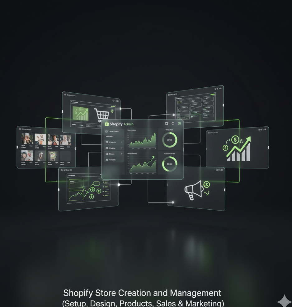 Shopify Store Creation & Management